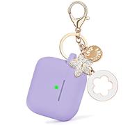 Case for Airpods Pro 1st 2nd Generation - VISOOM Airpods Pro 1/2 Cases Cover Women Silicone iPod Pro 2 Earbuds Wireless Charging Case Girl Bling Keychain for Apple Airpod Gen Pro 2