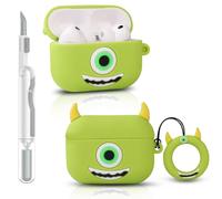 Case for AirPods Pro 3 | for AirPods Pro 3rd Generation 2025 | Silicone Cover | 3D Cartoon Skin Design | with Cleaning Kit | Full Protection | Multicolor Wireless Earbuds Case for Boys Girls (MrQ)