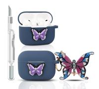Case for AirPods Pro 3 | for AirPods Pro 3rd Generation 2025 | Silicone Cover | Full Protection | Cartoon Skin Design | with Cleaning Kit | and Various Styles Cute Doll Keychain for Boy Girl (BFYPP)