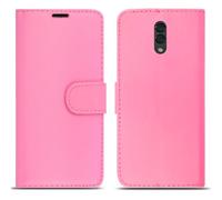 Case For Alcatel 3L 2019/3 2019 Phone Case - Premium PU Leather Wallet Flip Full Body Protection Shockproof Phone Cover for Alcatel 3L (2019) / 3 (2019) - Pink