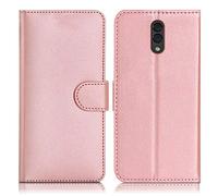 Case For Alcatel 3L 2019/3 2019 Phone Case - Premium PU Leather Wallet Flip Full Body Protection Shockproof Phone Cover for Alcatel 3L (2019) / 3 (2019) - Rose Gold