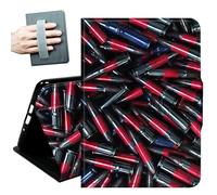 Case for All Amazon Kindle Fire 7 Tablet case 2019/2017 Release 9th/7th Generation,with Hand Straps and Auto Wake/Sleep PU Leather Slim Multiple Angles Stand Smart Cover,American Bullets