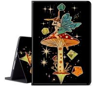 Case for All-New 7" Kindle Paperwhite 12th Gen 2024 & Signature Edition, PU Leather Multi-Angle Anti Slide Stand Smart Cover with Auto Wake/Sleep for Kindle E-Reader,Magic Fairy with Wings