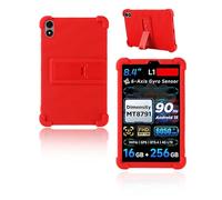 Case for ALLDOCUBE iPlay 70 mini Pro Tablet 8.4 inch 2025 Newest, yystao Kids Skin-Friendly Soft Silicone Protective Cover compatible with ALLDOCUBE iPlay 70 mini Pro, Adjustable Stand (Red)