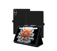 Case for ALLDOCUBE iPlay 70 mini Pro Tablet 8.4 inch，WUNIAK Premium Leather Business Folio Stand Cover for ALLDOCUBE iPlay 70 mini Pro Tablet 8.4 inch with Hand Strap for Tablet,Black