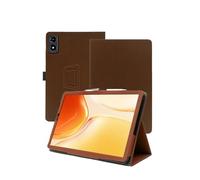 Case for ALLDOCUBE iPlay 70 Mini Ultra，WUNIAK Premium Leather Business Folio Stand Cover for Alldocube Iplay 70 Mini Ultra with Hand Strap for Tablet,Brown.