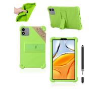 Case for ALLDOCUBE iPlay 80 Mini Pro 8.4" Tablet, Kid-Proof Silicone Cover | Shockproof Multi-Angle Stand, Stylus Pen Included, Lightweight Non-Toxic Dropproof Shell, Green