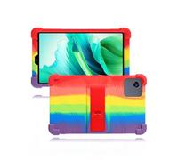 Case for ALLDOCUBE IPlay60 Mini 8.68 Inch Tablet,Soft Silicone Cover,with Folding Stand,Lightweight Shockproof,Anti-Scratch,All-Around Protection,Rainbow