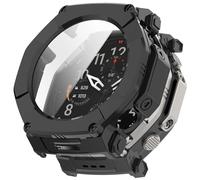 Case for Amazfit T-Rex Ultra 2, Full Cover with Built-in Screen Protector, Shockproof PC Case, Smartwatch Case (Black)