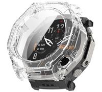 Case for Amazfit T-Rex Ultra 2, Full Cover with Built-in Screen Protector, Shockproof PC Case, Smartwatch Case (Transparent)