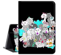 Case for Amazon Fire HD 10 Tablet 10.1" (Compatible with 7th and 9th Generations, 2017 and 2019 Releases),Slim Lightweight Smart Shell Stand Cover with Auto Wake/Sleep,Various Cute Cute
