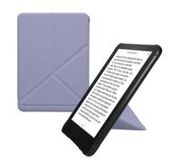 kwmobile Origami Case Compatible with Amazon Kindle Paperwhite (2024)/Colorsoft Case - Slim PU Leather Cover with Stand - Lavender