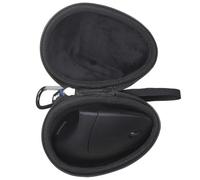 Case for Anker 2.4G Wireless Vertical Ergonomic Optical Mouse for TECKNET for JYKEYMOUT - Hard Travel Protective Carrying Storage Box (Black)