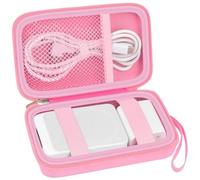 Case for Anker MagGo 3-in-1/MagGo UFO Charging Station,for Augnner for Iseyyox for Apple MagSafe Duo/for LISEN/for RTOPSMagSafe Wireless Charger Foldable Magnetic Charging Stand Storage Box-Pink