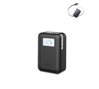 Case for Anker Nano Power Bank, 10,000 mAh, yystao Protective Case - Friendly Silicone Case - Washable Multiple Times - Scratch-Resistant, Drip Resistant, Black