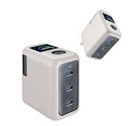 Case for Anker Prime 160W 3-Port Compact Charger - Soft Silicone Protective Cover for Dynamic Charger,Shockproof Dustproof Charging Block Protector Sleeve[Gray]