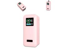 Case for Anker Prime 20000mAh Power Bank(200W), Protective silicone cover for Anker Prime Power Bank - Repeatedly Washable, All-inclusive Protection (Pink)