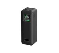 Case For Anker Prime 27650mAH Power Bank (250W), Power Bank Silicone Protective Case, Shockproof Cover Accessories (Black)
