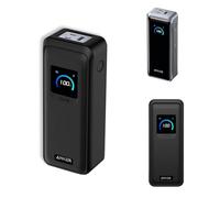 Case for Anker Prime Power Bank(26,250mAh 300W),NOUKAJU Silicone Protective Case,Drop-Proof,Scratch-Proof,Shock-Proof,Dust-Proof,Protective Cover for Anker Prime 26,250mAh Power Bank 300W(Black)