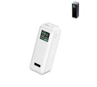 Case for Anker Prime Power Bank 27650mAh 3-Port 250W, Protective silicone cover for Anker Prime Power Bank - Repeatedly Washable, All-inclusive Protection (Transparent)