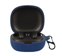 Case for Anker Soundcore P20i/soundcore R50i with Carabiner,Anti-Scratch Premium Soft Silicone Full Protective Case,Ultra Slim Shockproof Headphone Protective Cover,Blue
