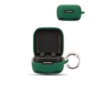 Case for Anker Soundcore P31i Wireless Earbuds,daunke Soft Silicone Protective Cover,Case with Round buckle,Full Protection,Green