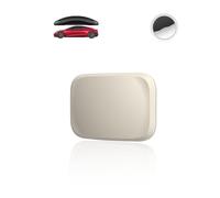 Case for Apple AirTag Tracker, yystao Protective Silicone Case Cover Compatible with Apple AirTag, Car-shaped magnetic model and Anti-Lost Design (White)