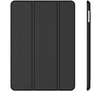 Case For Apple iPad Air 1 2013, iPad Air 2 2014, iPad 5th Generation 9.7” 2017 & 6th Gen 9.7” 2018, Slim Lightweight Smart Shell Stand Cover for iPad 9.7-inch (Black)