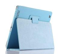 Case for Apple iPad Air/Air 2 9.7 2017 2018 Pro 5th & 6th Generation Stand Folio Cover (Sky Blue)
