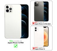 Case for Apple iPhone 12 PRO Camera Protection Cover TPU Silicone Chrome