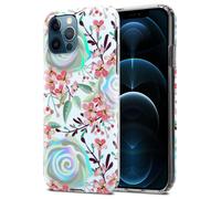 Case for Apple iPhone 12 PRO MAX Protection Phone Cover TPU Silicone Flower