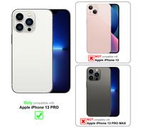 Case for Apple iPhone 13 PRO Camera Protection Cover TPU Silicone Chrome