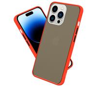 Case for Apple iPhone 14 PRO MAX Hybrid Protection Cover TPU Silicone Matt