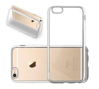 Case for Apple iPhone 6 / iPhone 6S Protection Cover Slim TPU Silicone Chrome