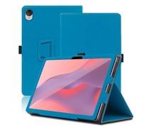 Case for ASUS Chromebook CM32 Detachable 12.1 inch, Chromebook CM32 Detachable (CM3206) Tablet Case, Folding Stand Protective Cover with Pencil Holder and Wrist Strap, Full Protection. (Light Blue)