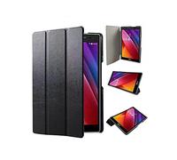 Case for Asus ZenPad 8-inch Z380M/Z380CX/Z380KL Tablet Cover- Business light luxury Premium Smart PU Leather Cover with Auto Sleep/Wake (Black)