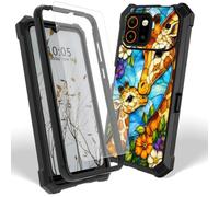 Case for AT&T Trek SN515AR w/Screen Protector, Flower Giraffe