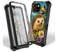 Case for AT&T Trek SN515AR w/Screen Protector, Flower Hedgehog