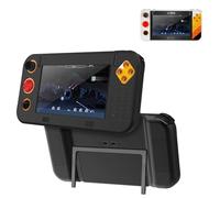 Case for Atari Gamestation Go,NOUKAJU Game Console Case,Anti-Drop, Anti-Scratch,Shockproof,Silicone Protective Cover for Atari Gamestation Go Game Console(Black)