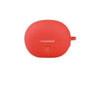 Case for Baseus Bowie MC2 Air Wireless Earbuds, Silicone Soft Case Shockproof Shell Case Protective Sleeve Fully Wraps Protector Cover for Baseus Bowie MC2 Air Headphone (Red)