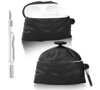 Case for Beats Studio Buds/Buds Plus Earbuds 2021/2023 with Cleaner Kit, Suublg Cute Cartoon Charging Case Protective Covers with Carabiner and Cleaning Pen (TrashBag)