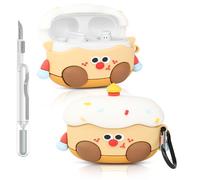 Case for Beats Studio Buds/Buds Plus Earbuds | Silicone Charging Protective Cover | with Cleaning Kit and Carabiner | Multiple Styles Skin Design | Case for Boys Girl Teen (LZDG, Cartoon)