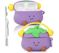 Case for Beats Studio Buds/Buds Plus Earbuds | Silicone Charging Protective Cover | with Cleaning Kit and Carabiner | Multiple Styles Skin Design | Case for Boys Girl Teen (EarQZ, Cartoon)