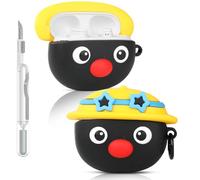 Case for Beats Studio Buds/Buds Plus Earbuds | Silicone Charging Protective Cover | with Cleaning Kit and Carabiner | Multiple Styles Skin Design | Case for Boys Girl Teen (BKQE, Cartoon)