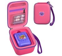 Case for Bitzee Interactive Toy Digital Pet and Case, Hard Carrying Holder for Virtual Electronic Pets React to Touch, Protective Container for AA Batteries and Other Accessories (Box Only)-Pink