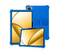 Case for Blackview 2025 Newest 10 Inch Tab60 WIFI / Tab60 Pro Android 14 Tablet with Full Coverage, Shockproof, Anti-scratch, Adjustable Stand, Kids Friendly Soft Silicone Cover,Blue