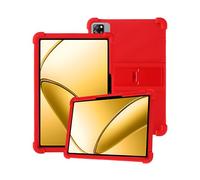Case for Blackview 2025 Newest 10 Inch Tab60 WIFI / Tab60 Pro Android 14 Tablet with Full Coverage, Shockproof, Anti-scratch, Adjustable Stand, Kids Friendly Soft Silicone Cover,Red