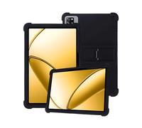 Case for Blackview 2025 Newest 10 Inch Tab60 WIFI / Tab60 Pro Android 14 Tablet with Full Coverage, Shockproof, Anti-scratch, Adjustable Stand, Kids Friendly Soft Silicone Cover,Black