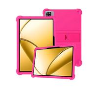 Case for Blackview 2025 Newest 10 Inch Tab60 WIFI / Tab60 Pro Android 14 Tablet with Full Coverage, Shockproof, Anti-scratch, Adjustable Stand, Kids Friendly Soft Silicone Cover,Rose