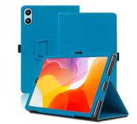 Case for Blackview Link 2 8.68 inch, Blackview Link 2 Tablet Case, Folding Stand Protective Cover with Pencil Holder and Wrist Strap, Full Protection. (Light Blue)